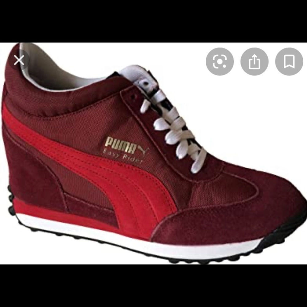 Puma wedge sneakers